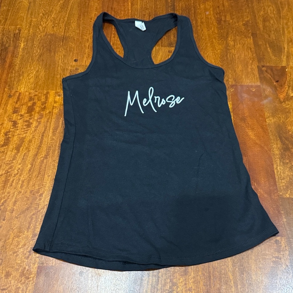 Melrose Black Women's Racerback Tank Top